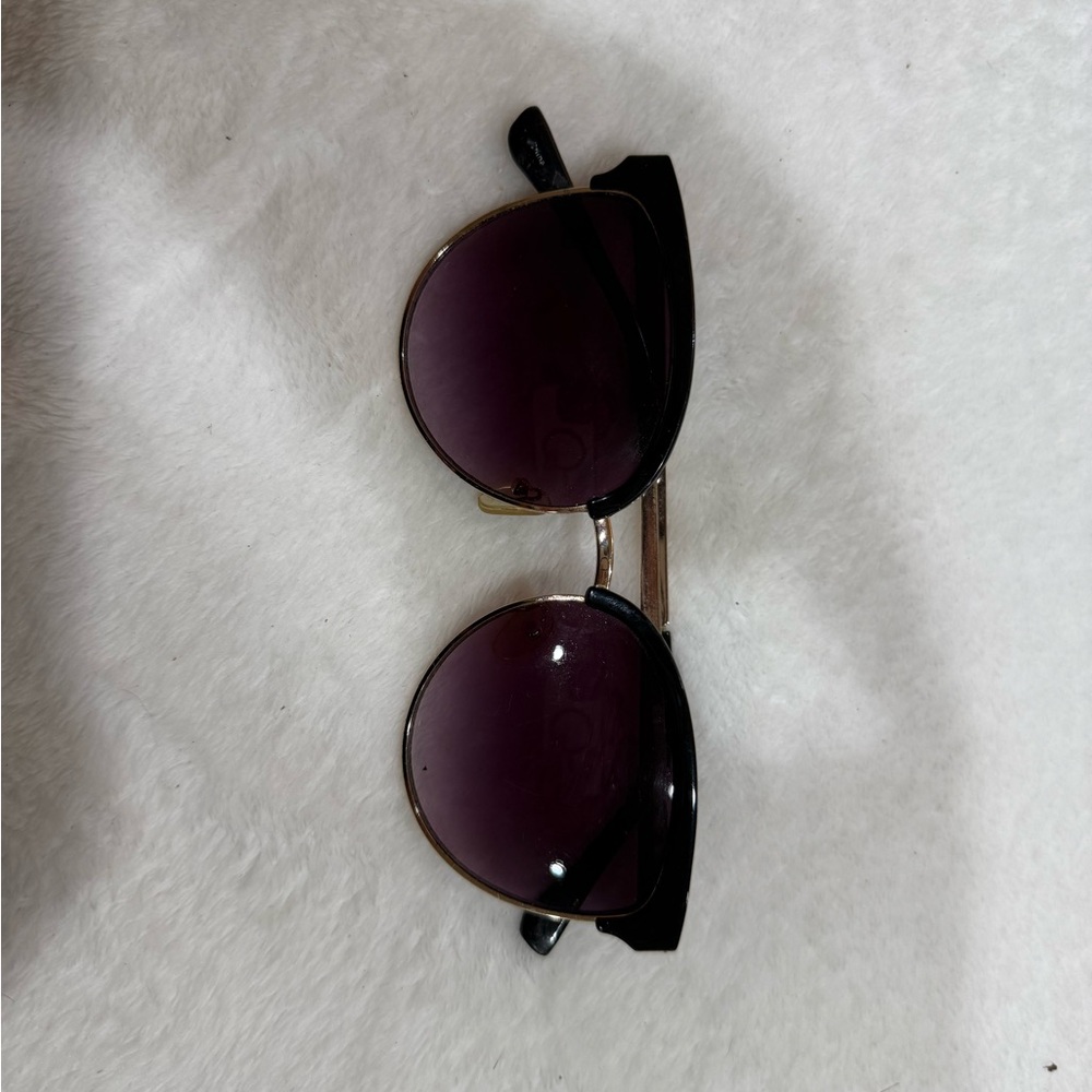 Black and Gold Sunglasses